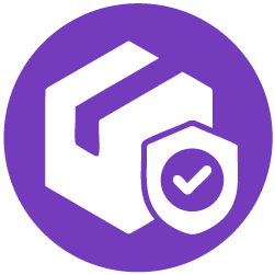 icon for secure packaging