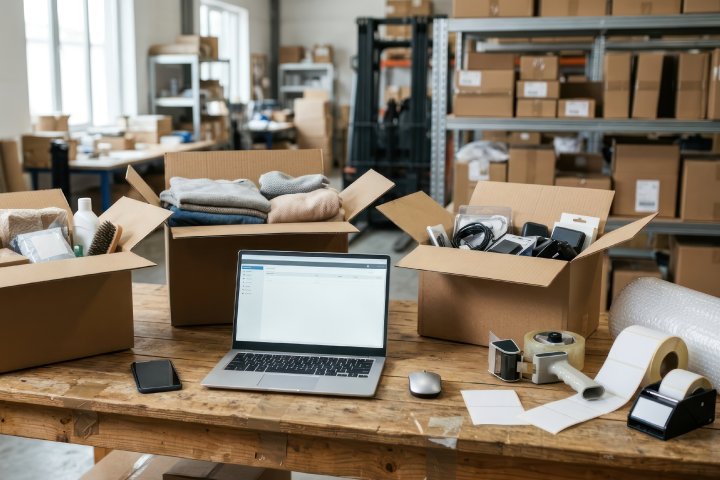 self storage for online business